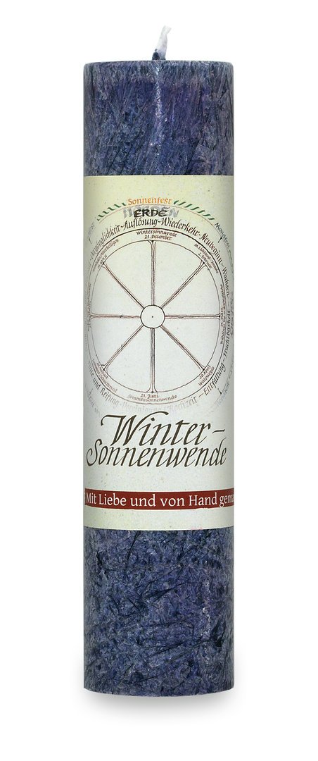 Allgäuer Heilkräuter Kerze «Winter-Sonnenwende»